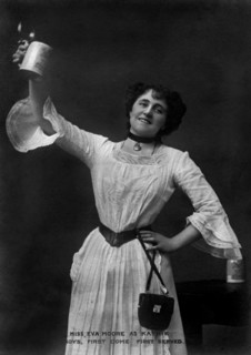 Eva Moore as 'Kathie' in Boys, First Come, First Served, 1903.Artist: Ellis & Walery