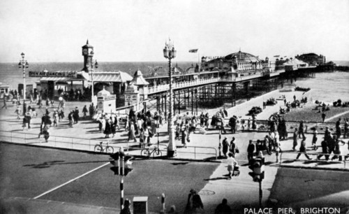 Palace Pier, Brighton, Sussex, early 20th century. Artist: Unknown