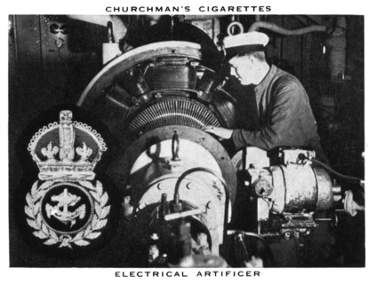 Electrical Artificer, 1937.Artist: WA & AC Churchman