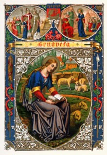 St Genevieve, 1886. Artist: Unknown
