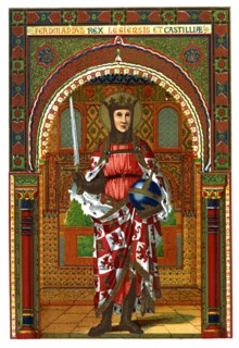 St Ferdinand (Ferdinand III of Castile and Leon), 1886. Artist: Unknown