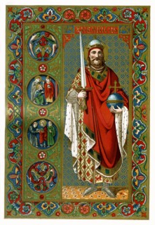 St Henry, Holy Roman Emperor, 1886. Artist: Unknown