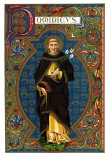 St Dominic, 1886. Artist: Unknown