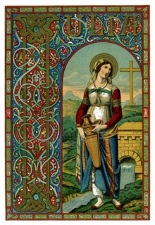 St Julia, 1886. Artist: Unknown