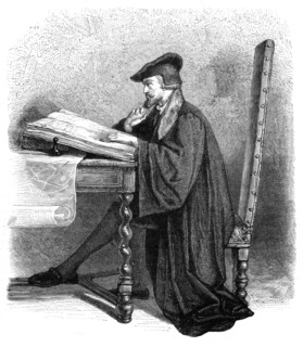 Christopher Columbus, Genoese navigator and explorer. Artist: Unknown