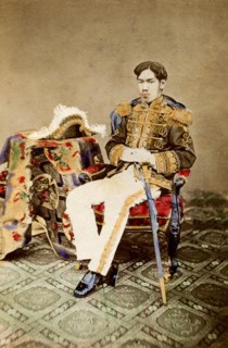 Mutsuhito, Emperor of Japan, 1873 (1882).  Creator: Uchida Kyuichi.