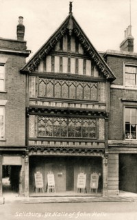John Halle Hall, Salisbury, Wiltshire, early 20th century.Artist: Francis Frith & Co