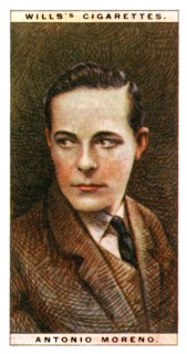 Antonio Moreno (1887-1967), Spanish actor, 1928.Artist: WD & HO Wills