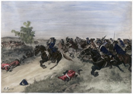 'Battle of Blenheim, 13 August' 1704. Artist: Unknown