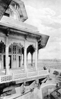 Samman Burj balcony at Agra Fort, 20th century. Artist: Unknown