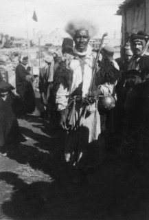Persian pilgrim, Baghdad, Iraq, 1917-1919. Artist: Unknown