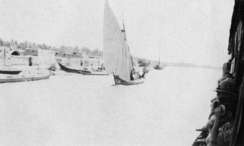 Tigris River, Baghdad, Iraq, 1917-1919. Artist: Unknown