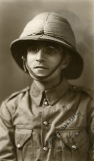 Private Lacey, 5th East Surrey regiment, Chakrata, India, 1917. Artist: Unknown