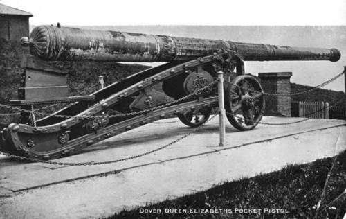 Queen Elizabeth's Pocket Pistol, Dover, 20th century. Artist: Unknown