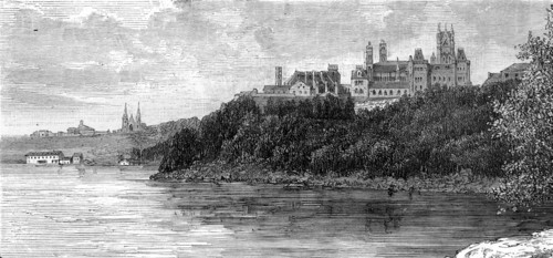 Parliament Building, Ottawa, Canada, 19th century.Artist: Taylor