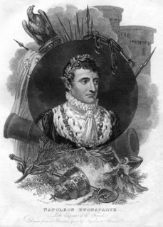 Napoleon I (1769-1821), Emperor of France, 1816.Artist: T Wallis