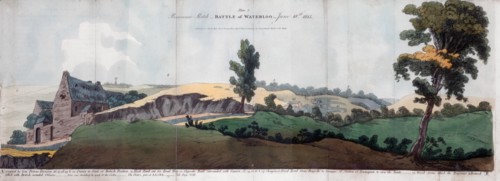 The Battle of Waterloo, 1815 (1816).Artist: J Booth