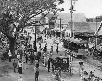 Jubilee Market Square, Kingston, Jamaica, c1905.Artist: Adolphe Duperly & Son