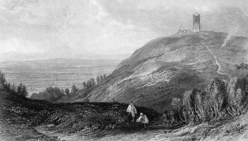 View of Leith Hill, Surrey, 19th century. Artist: T Fleming