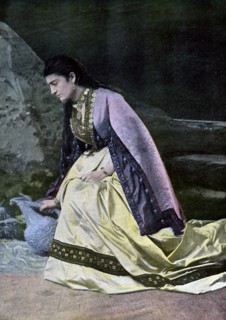 Mingrelien woman collecting water, c1890. Artist: Unknown