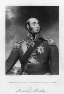 Prince Edward Augustus (1767-1820), Duke of Kent and Strathearn, 19th century.Artist: E Scriven