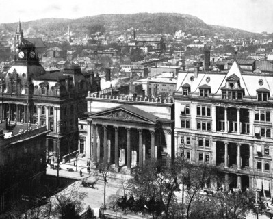 Montreal and Mount Royal, Canada, 1893.Artist: John L Stoddard