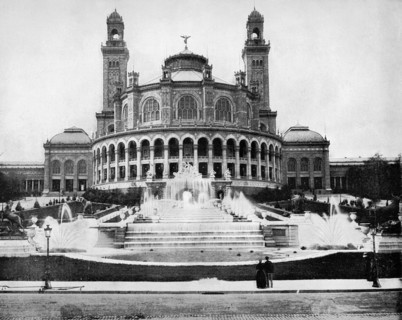 The Trocadero, Paris, 1893.Artist: John L Stoddard
