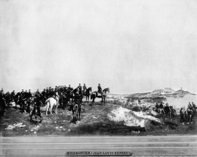 'Napoleon III at the Battle of Solferino', 1859, (1893).Artist: John L Stoddard