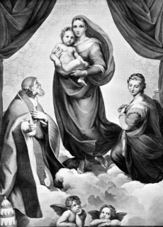 The Madonna in San Sisto, c1512, (1893). Artist: John L Stoddard
