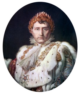 'Napoleon I in his coronation robe', c1804, (c1920). Artist: Unknown
