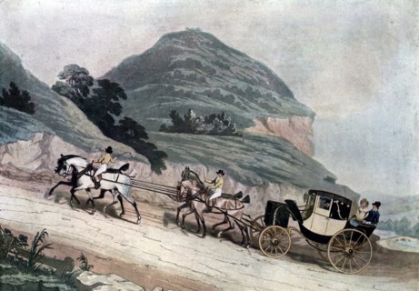 The Newly Elected MP, on His Way to the House of Commons' 1835, (c1920). Artist: Unknown