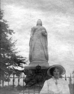 Queen Victoria's statue, College Green, Bristol, 20th century. Artist: Joseph Edgar Boehm