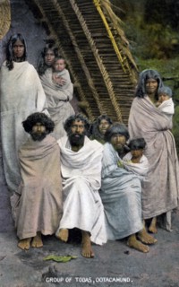 Group of Todas, Ootacamund, South Indian state of Tamil Nadu, 20th century. Artist: Unknown