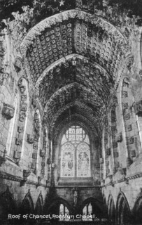 Roof of the Chancel, Rosslyn Chapel, Midlothian, Scotland, 20th century. Artist: Unknown