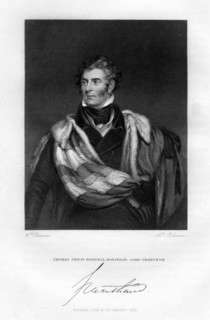 Thomas Philip Weddell Robinson, Lord Grantham, 1829. Artist: H Robinson