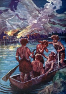 A Neolithic catastrophe, c1920. Artist: Unknown