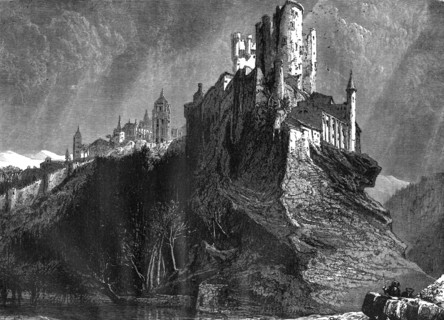 The Alcazar of Segovia, Spain, 19th century. Artist: Harry Fenn