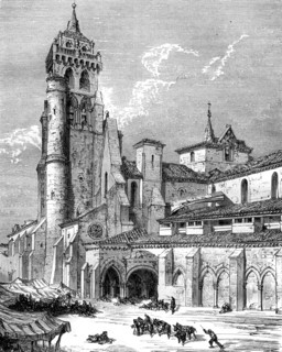 Monasterio de las Huelgas, Burgos, Spain, 19th century. Artist: Gustave Doré