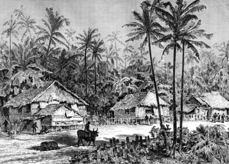 Negritos, Malaysia, 19th century. Artist: Dosso