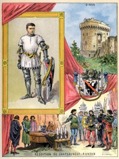 Bertrand du Guesclin, Breton knight, 1898. Artist: Gilbert