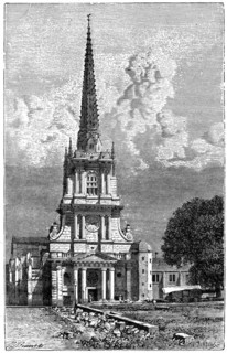Lucon cathedral, 1898. Artist: Barbant