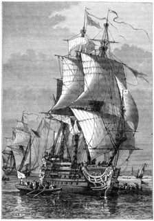 Victory by Abraham Duquesne over Admiral Michel Adriaanzoon de Ruyter, 1898. Artist: Laplante