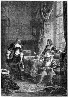 Louis XIV dismisses Nicolas Fouquet, 1898. Artist: Laplante