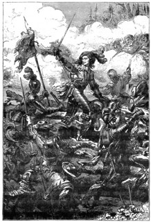 Louis II de Bourbon, Prince de Condé at the Battle of Freiburg, 1898. Artist: Unknown