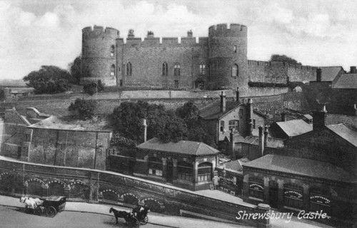 Shrewsbury Castle, Shrewsbury, Shropshire, c1900s-c1920s.Artist: Francis Frith