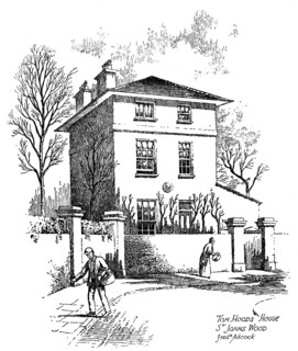 Thomas Hood's house, St John's Wood, London, 1912. Artist: Frederick Adcock