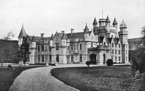 Balmoral Castle, Scotland, c1920. Artist: Valentine & Sons