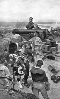 The Naval Brigade at Sevastopol, 1850s. Artist: Unknown