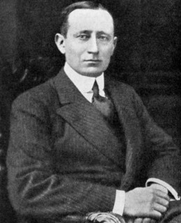 Guglielmo Marconi, Italian inventor, c1920. Artist: Unknown