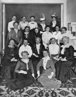 The international gathering of the women suffrage workers, 1914, (c1920). Artist: Unknown